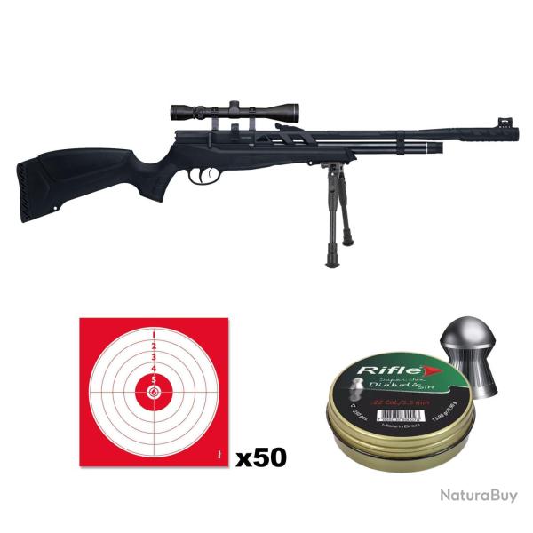 Pack Beeman Raider Pro 1320 cal. 5,5 mm -- carabine, optique et bipied