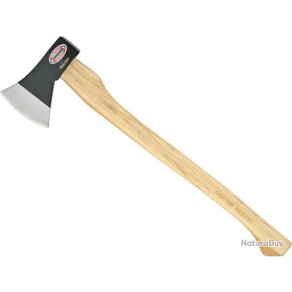 Hachette Cold Steel Trail Boss T�te Acier Carbone 1055 Manche Hickory 68,58 cm CS90TA