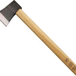 Hachette Cold Steel Axe Gang T&ecirc;te Acier Carbone 1055 Forg&eacute; Manche Hickory Prot&egrave;ge-Lame CS90AXG