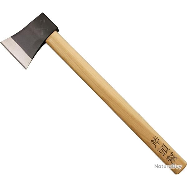 Hachette Cold Steel Axe Gang T�te Acier Carbone 1055 Forg� Manche Hickory Prot�ge-Lame CS90AXG
