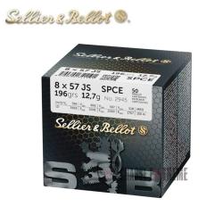 50 Munitions S&B Spce 196Gr Cal 8x57 Js