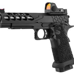 Pistolet Airsoft GBB Stryk Hi-Capa 5.1 Noir avec RMR Lancer Tactical