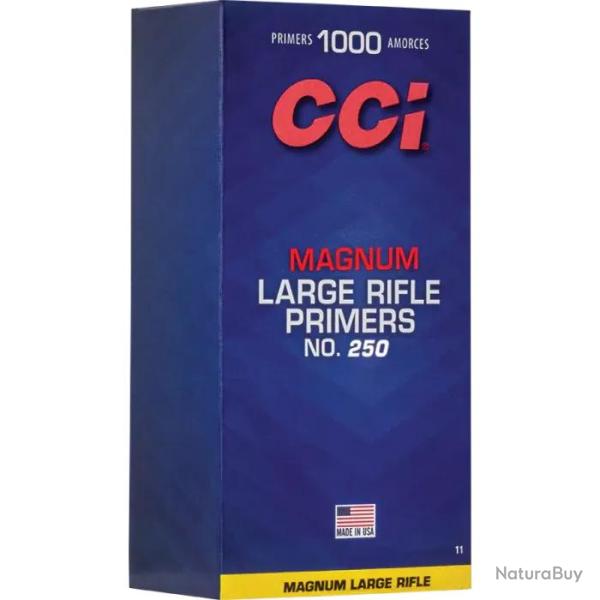 Amorces pour rechargement CCI Magnum Large Rifle 250