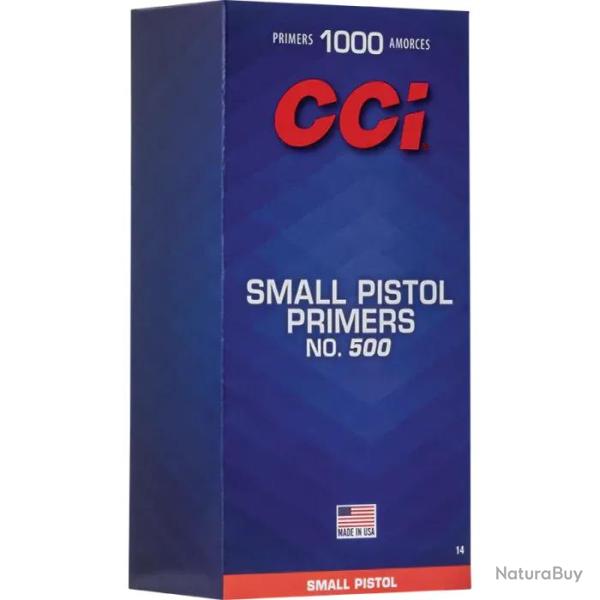 Amorces pour rechargement CCI Standard Small Pistol 500