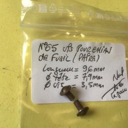 VENDU PAR LE-CUIRASSIER N&deg;65 PAIRE DE VIS POUR FUSIL &Agrave; CHIENS