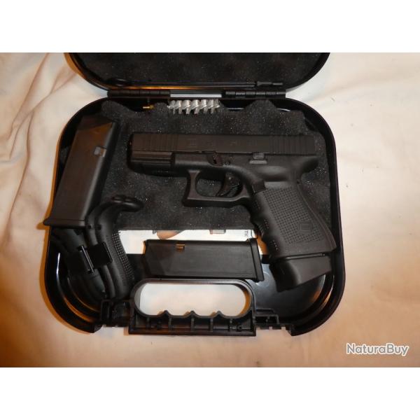 pistolet GLOCK 19 gen 4 cal 9mm