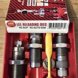 Jeu de trois outils 45ACP LEE