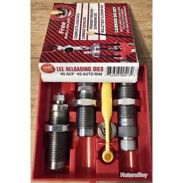 Jeu de trois outils 45ACP LEE