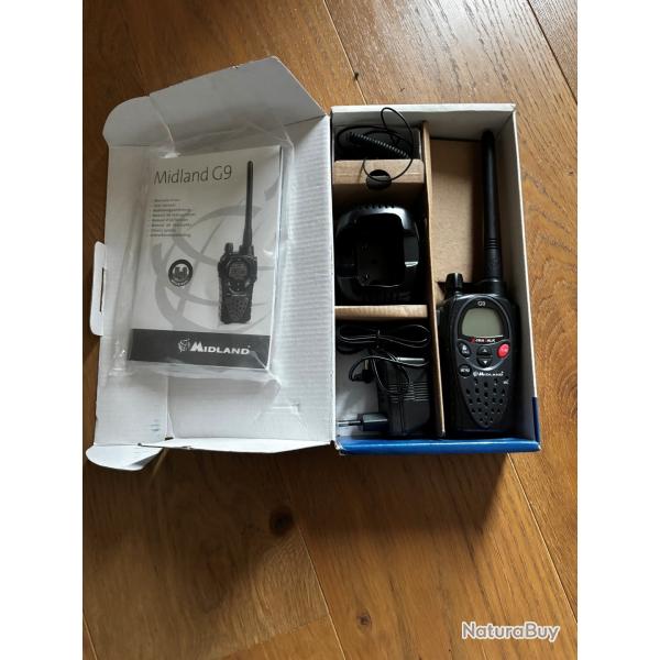 Vends radio Midland G9 tr�s peu servi