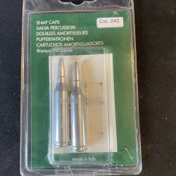 Snap caps - Douilles amortisseurs calibre 243 Winchester