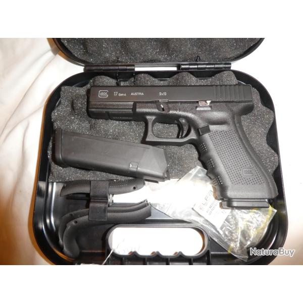 pistolet GLOCK 17 gen 4  cal 9mm