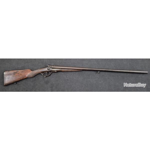 Fusil a chiens st�phanois poudre noire cal 16/65