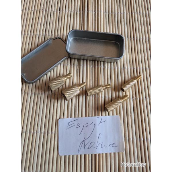 une bonne id�e ! UN  KIT D'ADADAPTATEURS POUR BROSSES ET BAGUETTES