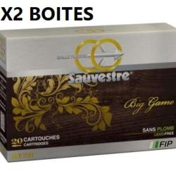 2 Boites de Balles Sauvestre 35 Whelen FIP BATTUE sans plomb 211gr