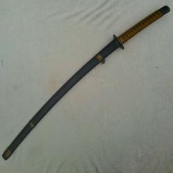 Kai-Gunt? Marine Imp&eacute;riale Japonaise WW2 ? Saya entoil&eacute; et peint noir ? Poin&ccedil;on de Marine last ditch