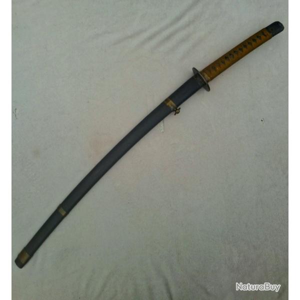 Kai-Gunt? Marine Imp�riale Japonaise WW2 ? Saya entoil� et peint noir ? Poin�on de Marine last ditch