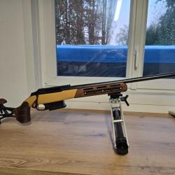 TIKKA T3X CTR CANON DE 60CM+ CHASSIS WOOX FURIOSA+ BIPIED