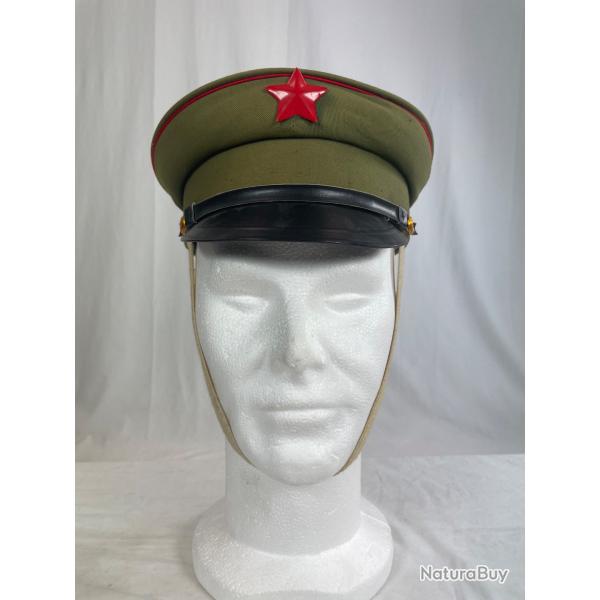 Casquette soldat communiste chinois