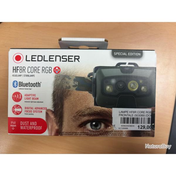 LAMPE FRONTALE LEDLENSER HF8R - CAMO