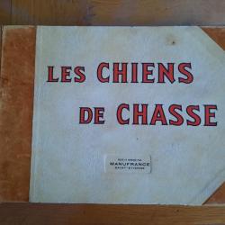livre les chiens de chasse Manufrance 1950