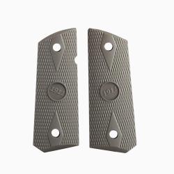 Grip crosse textur&eacute; pour 1911 Officier Olive Drab