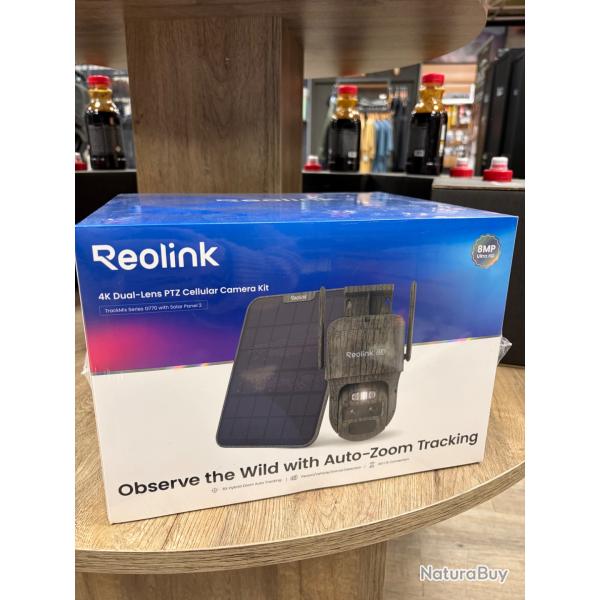 CAM�RA REOLINK G770 SANS FIL AVEC PANNEAU SOLAIRE