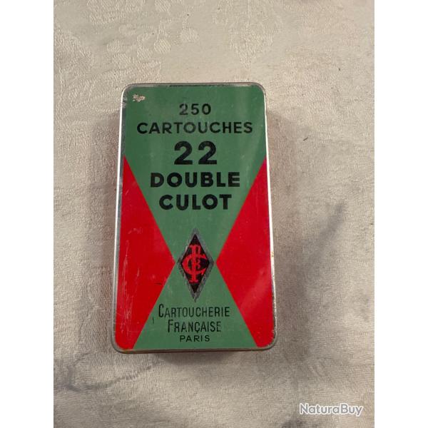 250 cartouches 22 double culot