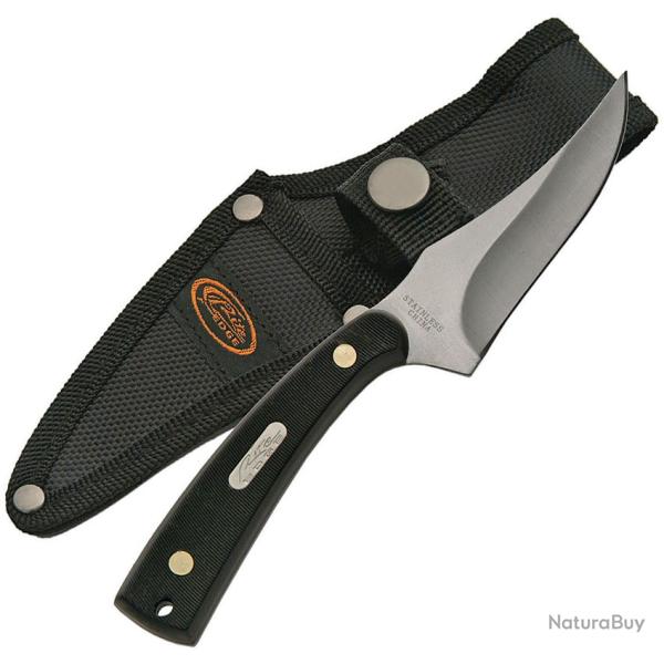 Couteau Fixe Rite Edge Lame Inox Clip Point Manche Synth�tique Noir �tui Nylon CN211234BK