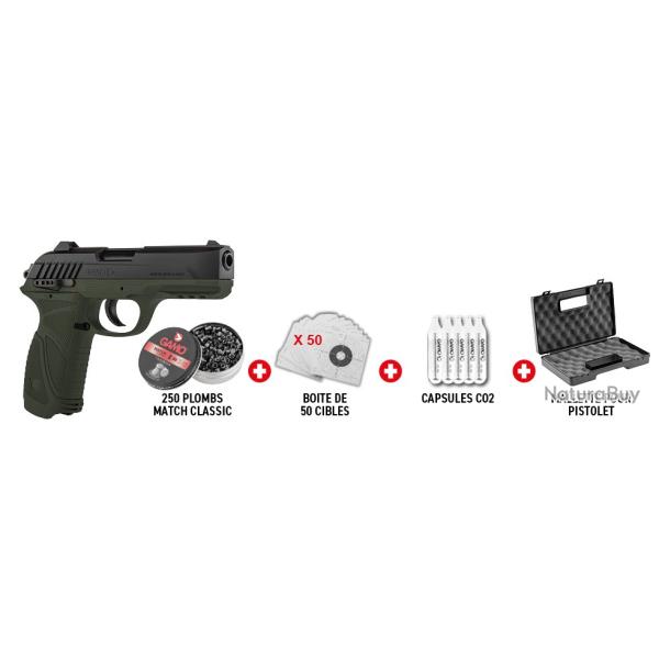 Pack Noel 2026 Gamo PT85 kaki Blowback