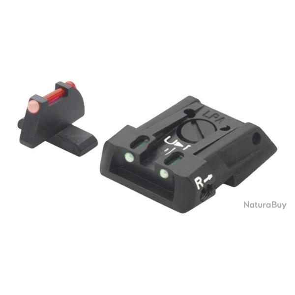 HAUSSE S&W MILITARY ET POLICE AVEC FIBRE OPTIQUE
