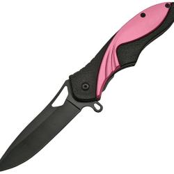 Couteau Pliant Rite Edge Bat Chick A/O Lame Inox Drop Point Manche FRN Noir Linerlock CN300393