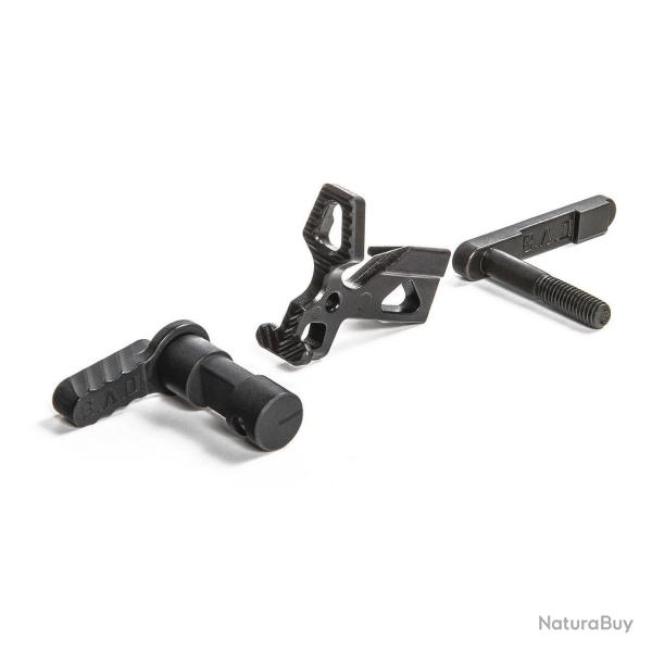 BATTLE ARMS KIT 3 PIECES LOWER ARRETOIR CULASSE SURETE BOUTON DE CHARGEUR