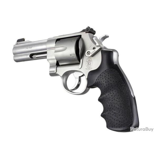 POIGNEE HOGUE SMITH & WESSON N ROUND BUTT NOIRE