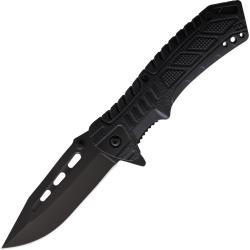 Couteau Pliant Rite Edge Streak Lame Inox Manche ABS Noir Linerlock CN300524