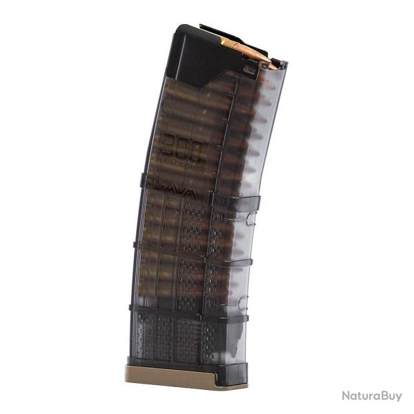 LANCER CHARGEUR 30CPS 300 BLK TRANSLUCIDE FUME