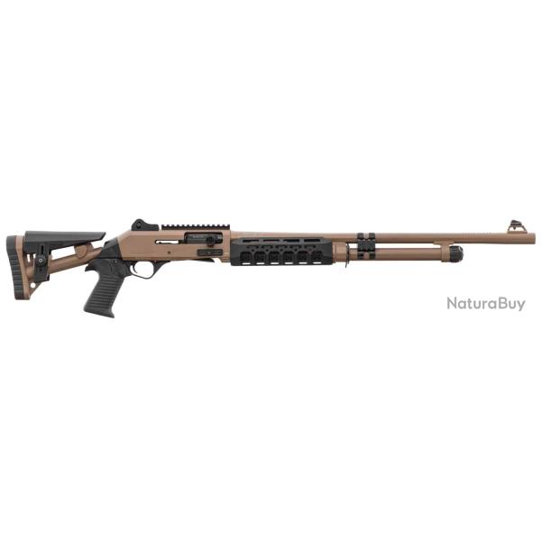 Fusil semi automatique AKSA ARMS S4 EXTREME Cal. 12/76 - TAN