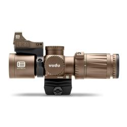LUNETTE EOTECH VUDU 3-9X32 SFP TAN - RETICULE MR5 (MRAD) + POINT ROUGE EFLX ET MONTAGES