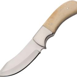 Couteau Fixe Rite Edge Rugged Hunter Lame Inox Manche Os &Eacute;tui Cuir PA203548BO