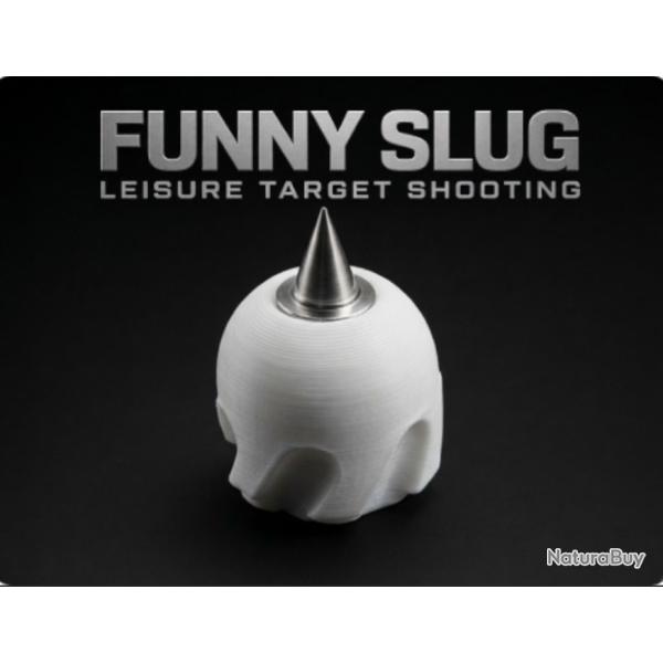 loisir tir sport 15 unit�s Spike Slug PAK Cal68  (white)