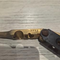 Moule &agrave; balles double cavit&eacute; en laiton - Calibre .44