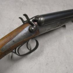 Joli HUSQVARNA mod&egrave;le 1877, Cal 12 &agrave; chiens, &agrave; 1� sans prix de r&eacute;serve!!! Apte au tir!!!