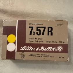 7x57R Sellier&Bellot 11.2g