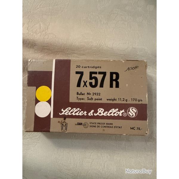 7x57R Sellier&Bellot 11.2g