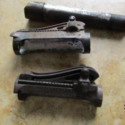 hausse escargot  ww1 fusil mauser G98 Allemand premi&egrave;re guerre bon fonctionnement surface peu oxyd&eacute;e