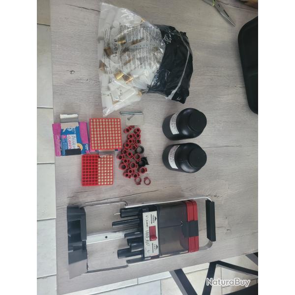 Presse de rechargement lee load 2 calibre 12 + douille + plomb + amorce