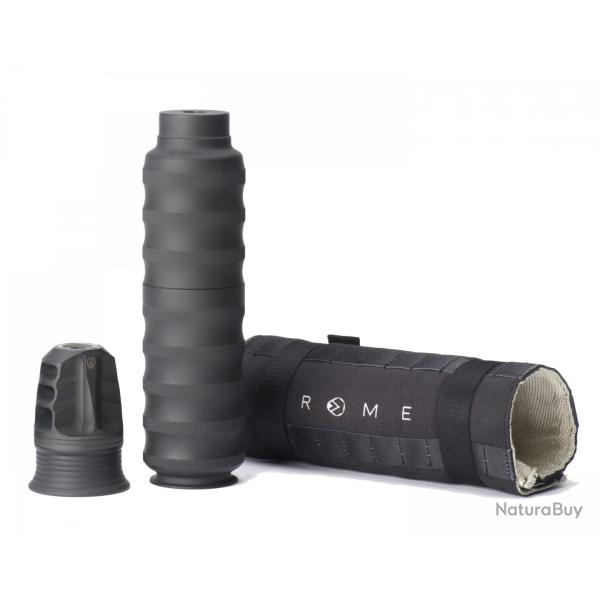 ROME MODERATEUR DE SON SIGNUM QR CAL 338/300 SUR FREIN DE BOUCHE M18X100
