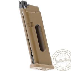 Chargeur pour pistolet GLOCK 19X MOS - Coyote - 4,5 mm BB