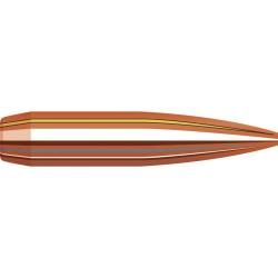 Bo&icirc;te de 100 ogives Hornady 6.5MM .264 140GR BTHP MATCH 26335