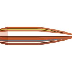 Bo&icirc;te de 100 ogives Hornady 6MM .243 87GR BTHP 2442