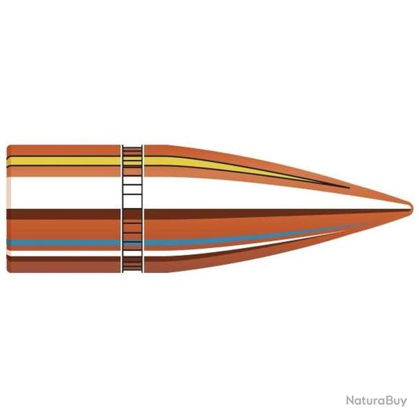 CARTON de 2800 ogives Hornady 7.62 .310 123GR FMJ 3147B